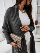 Cardigan Femme Long Confortable Décontracté 3
