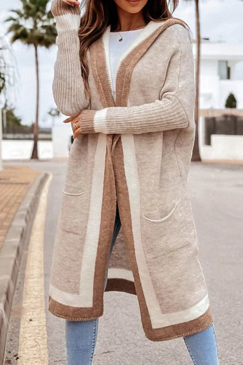 Cardigan Femme Long Ouvert Avec Poches 6