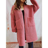 Cardigan Femme Long Surdimensionné Chic 2