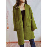 Cardigan Femme Long Surdimensionné Chic 4