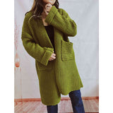 Cardigan Femme Long Surdimensionné Chic 5