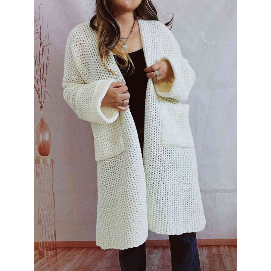 Cardigan Femme Long Surdimensionné Chic 9