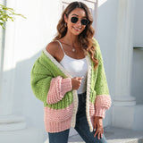 Cardigan Femme Oversize Chaud et Confortable 1