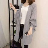Cardigan Femme Oversize Ouvert Décontracté 2
