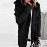 Cardigan Femme Surdimensionné à Capuche 3