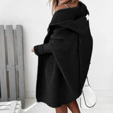 Cardigan Femme Surdimensionné à Capuche 4