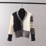 Cardigan Femme Torsadé Élégant et Confortable 0