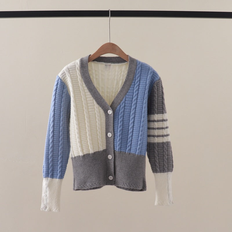Cardigan Femme Torsadé Élégant et Confortable 2