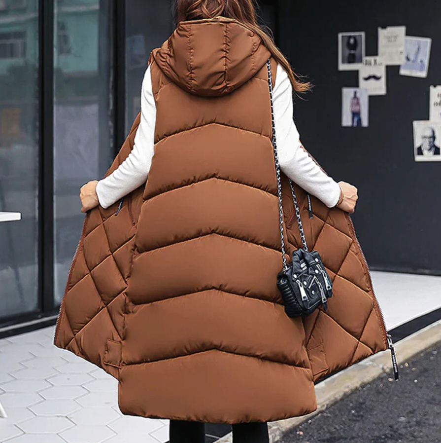 Cardigan Long Femme avec Capuche 2