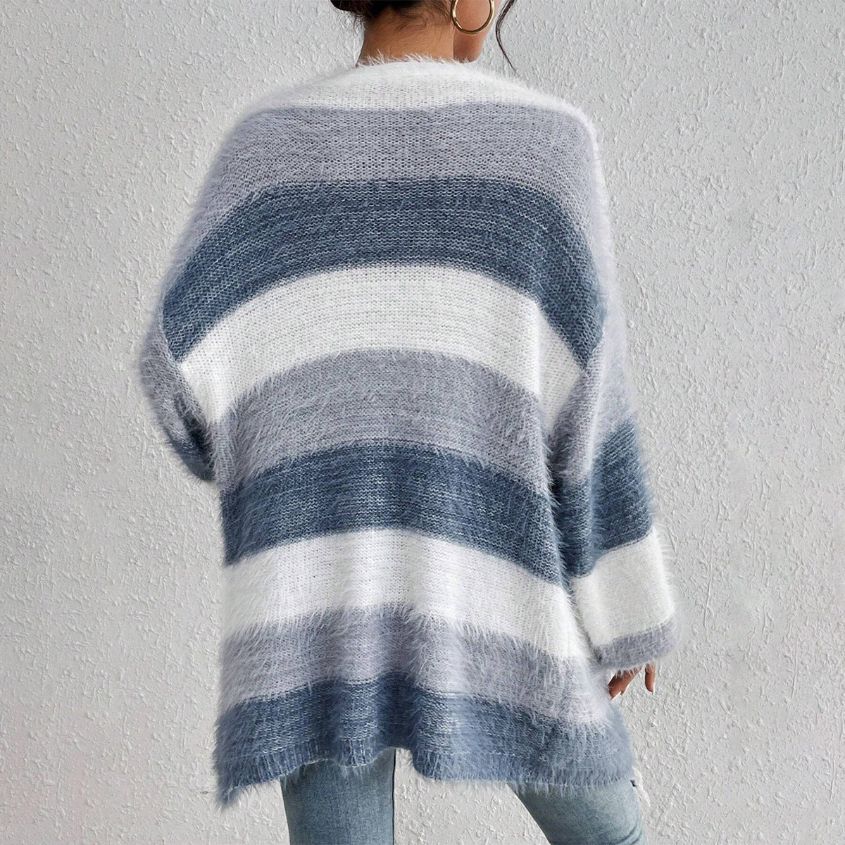 Cardigan Long à Manches Longues Femme 3