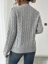 Cardigan Torsadé Élégant pour Femme 2