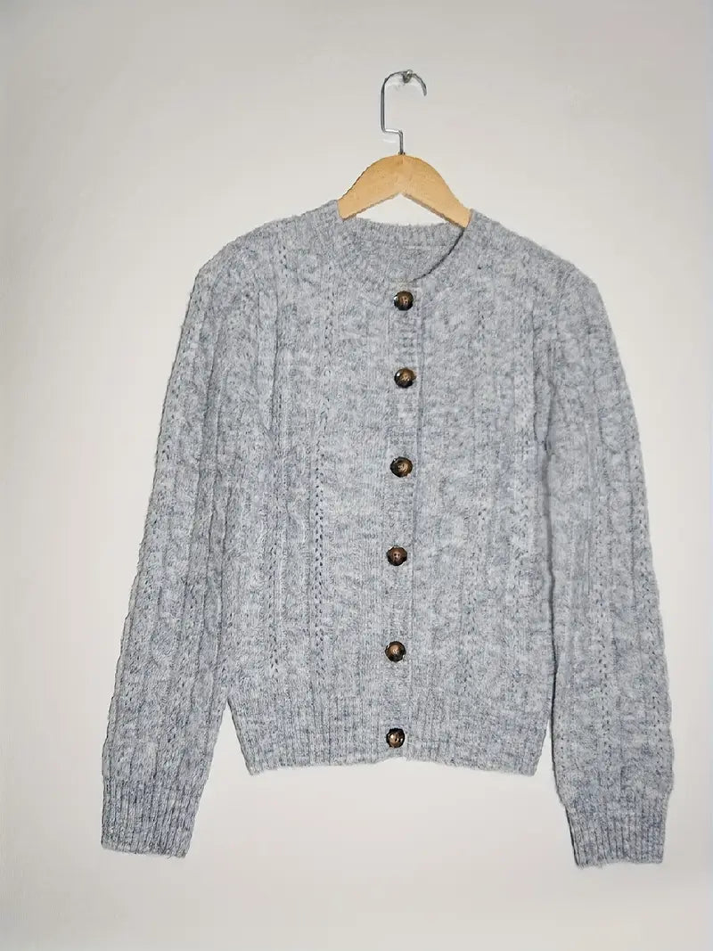 Cardigan Torsadé Élégant pour Femme 3