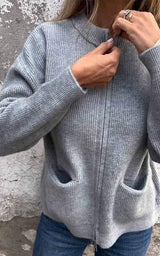 Cardigan Zippé pour Femme 2