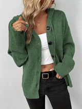 Cardigan à Capuche Confortable Femme 4