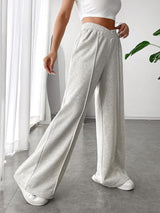 skirts : Charlotte | Pantalon Fluide Femme Élastique à Jambes Larges in van Seroa