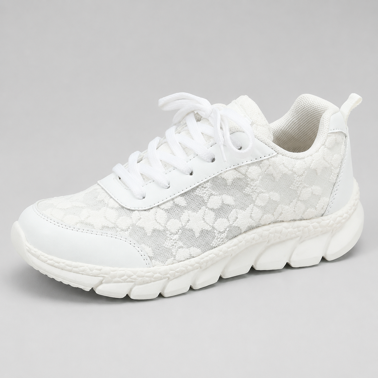 Baskets Femmes Confortables en Tissu Femme