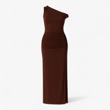 dresses : Elena - Robe Maxi Tendance avec Effet Drapé et Coupe Ajustée in van Seroa