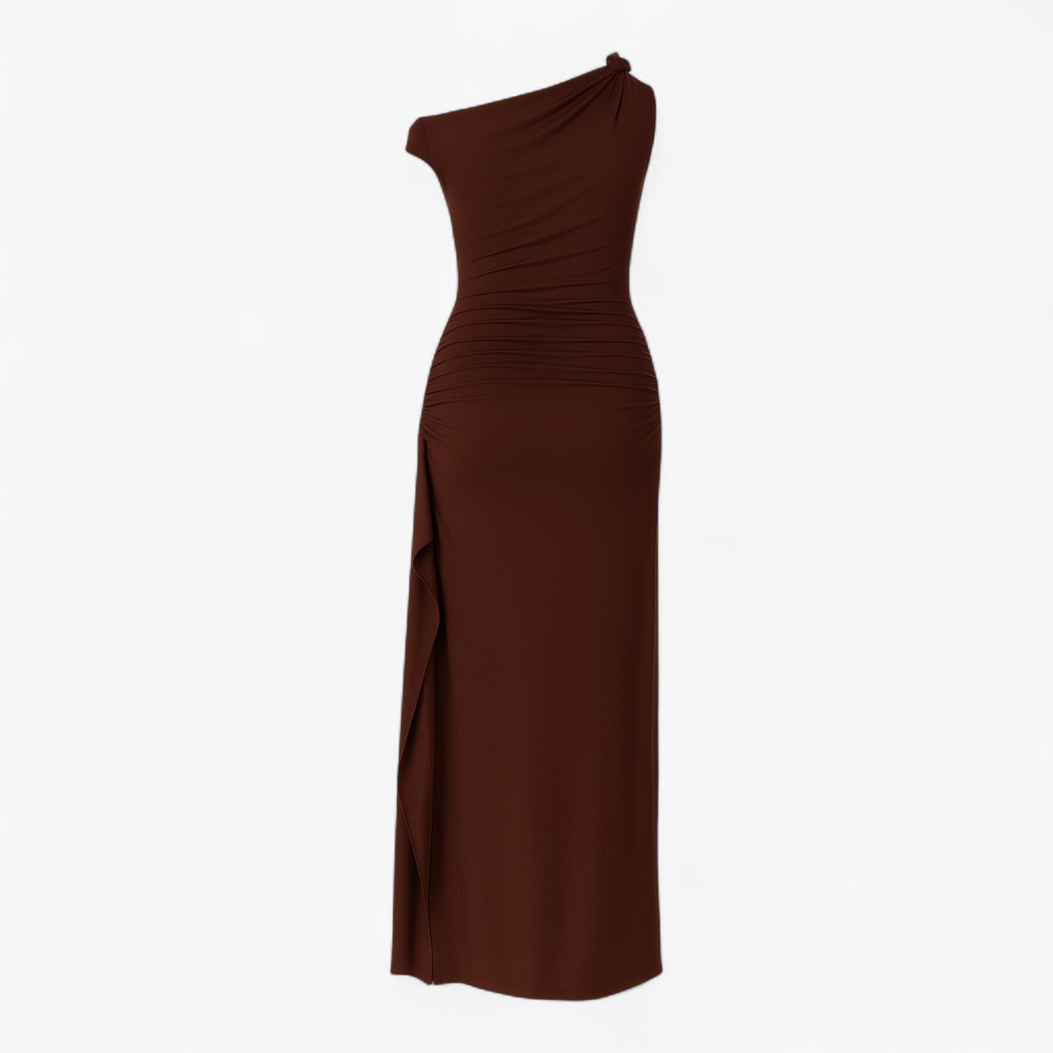 dresses : Elena - Robe Maxi Tendance avec Effet Drapé et Coupe Ajustée in van Seroa