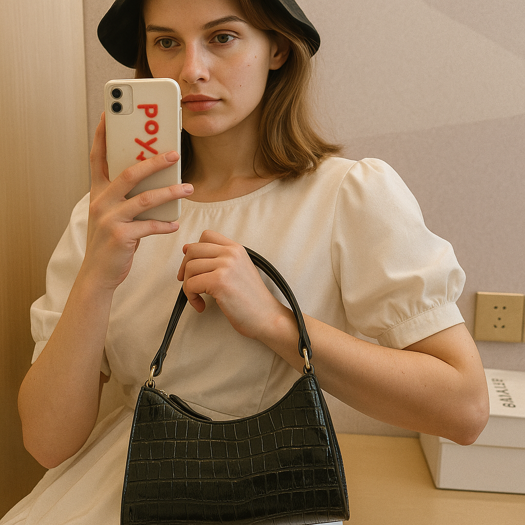 Sacs à main : Slyvia | Sac à main femme en cuir PU élégant et pratique in van Seroa