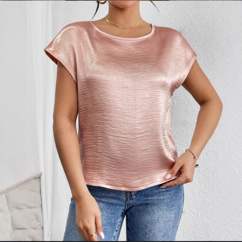 Chemise Femme Élégante à Manches Courtes 1