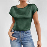 Chemise Femme Élégante à Manches Courtes 3