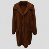 Adeline | Veste Femme Longue Élégante en Laine