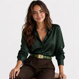 Damen-Gürtel aus echtem schwarzem Leder - Luxus und Eleganz, perfekte Passform