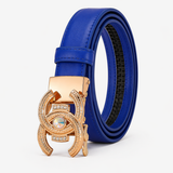 Damen-Gürtel aus echtem schwarzem Leder - Luxus und Eleganz, perfekte Passform