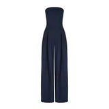 Combinaison Femme sans manches en polyester, élégante et confortable