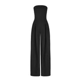 Combinaison Femme sans manches en polyester, élégante et confortable