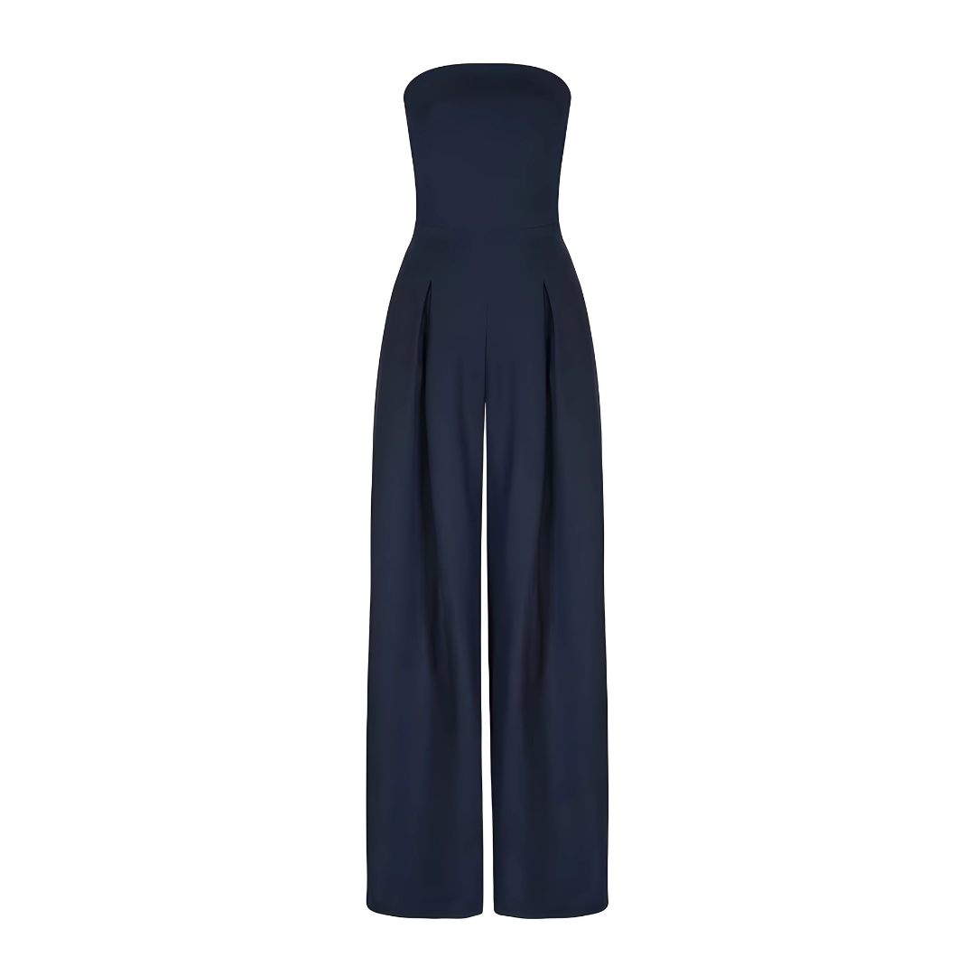 Combinaison Femme Chic Sans Manches Élégante 2