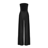 Combinaison Femme sans manches en polyester, élégante et confortable