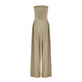 Combinaison Femme sans manches en polyester, élégante et confortable