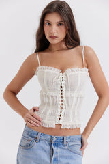 Corsets : Diara | Corset Élégant avec Paillettes pour Femmes in van Seroa