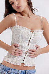 Corsets : Diara | Corset Élégant avec Paillettes pour Femmes in van Seroa