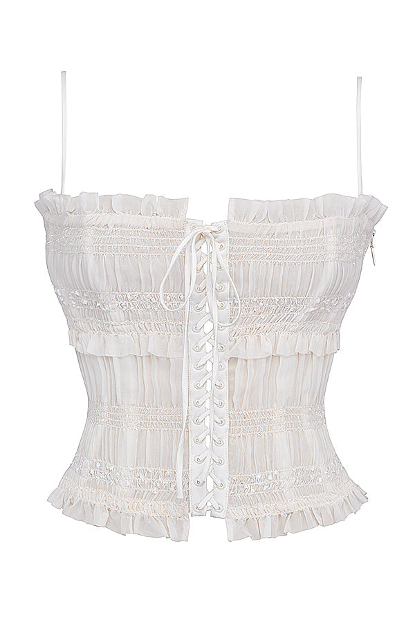 Corsets : Diara | Corset Élégant avec Paillettes pour Femmes in van Seroa