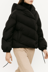 Doudoune Femme Chaude à Capuche Légère 6