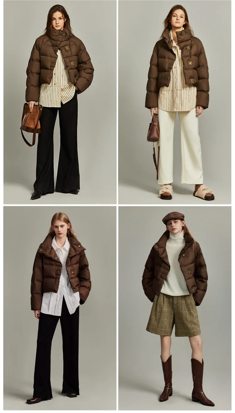 Doudoune Femme Élégante Matelassée Hiver 6