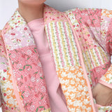 Doudoune Femme Florale Chic Décontractée 5