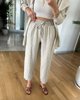 Ensembles et tenues pour femmes : Jonie | Ensemble Blouse et Pantalon Confortable Femme in van Seroa