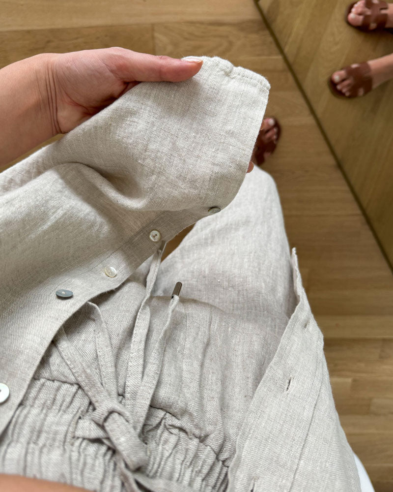 Ensembles et tenues pour femmes : Jonie | Ensemble Blouse et Pantalon Confortable Femme in van Seroa