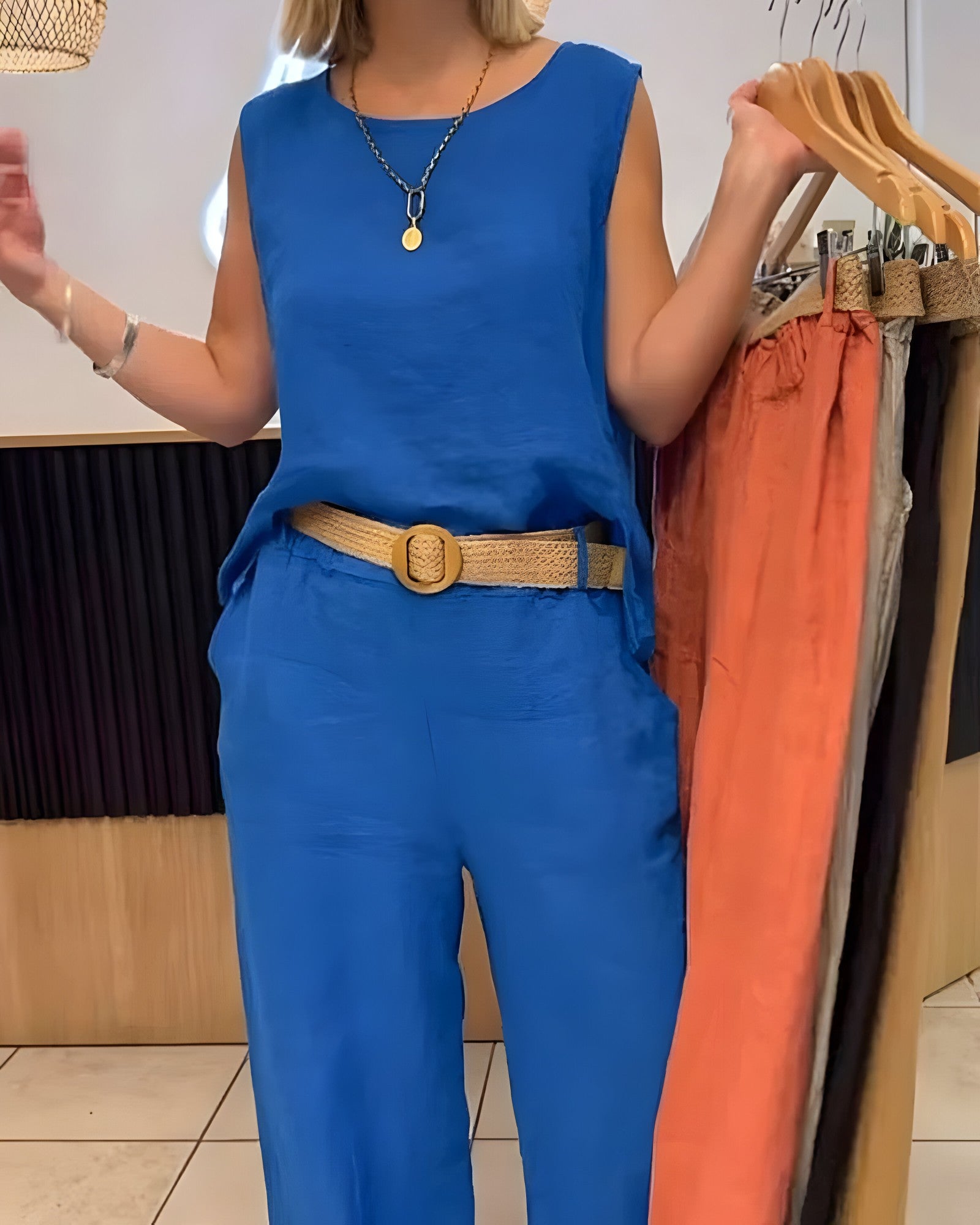 Moira | Ensemble Boho Élégant Femme Deux Pièces