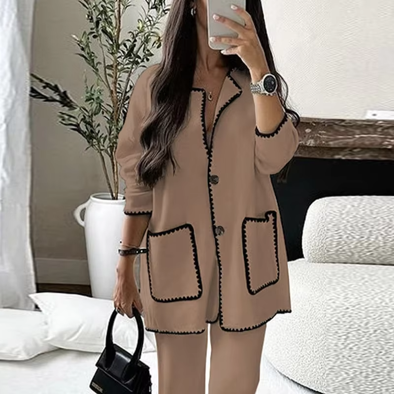 Ensemble Décontracté Élégant Femme 4