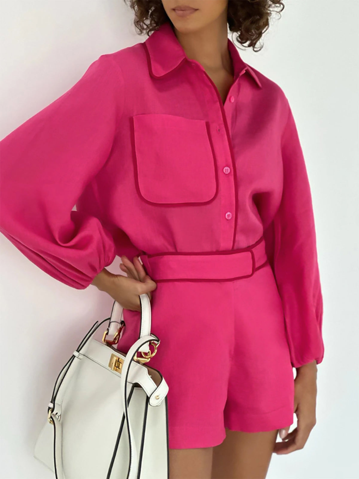 Ensemble Décontracté Femme en Coton et Lin 5