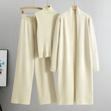 Ensemble Élégant Cardigan et Pantalon Femme 4