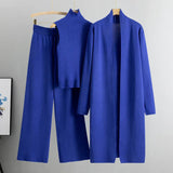 Ensemble Élégant Cardigan et Pantalon Femme 5