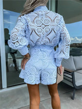 Vêtements pour femmes : Nahia | Ensemble Élégant Deux-Pièces pour Femmes in van Seroa