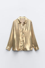 Ensemble Élégant Satin Femme Évasé 7