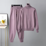 Ensemble Élégant à Col Roulé Femme 9