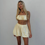 Ensemble Femme Chic Eté Rayé 4